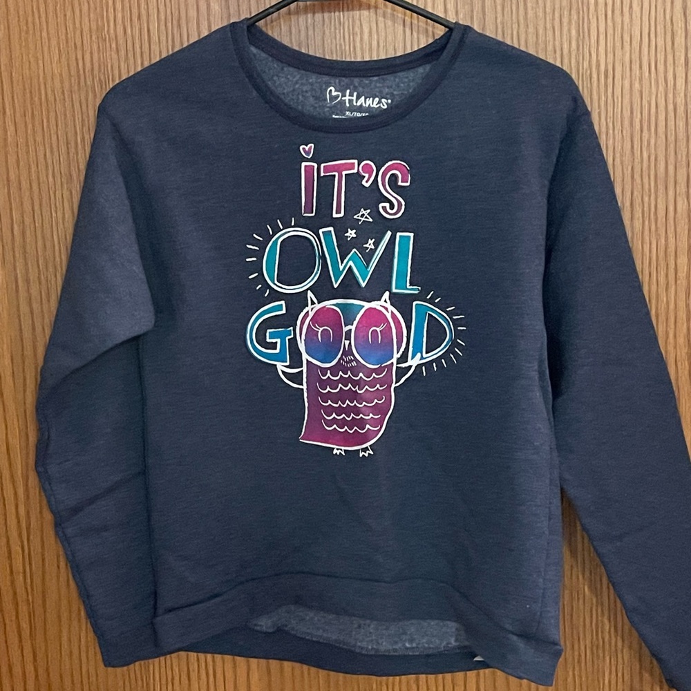 Girls Hanes Sweatshirt